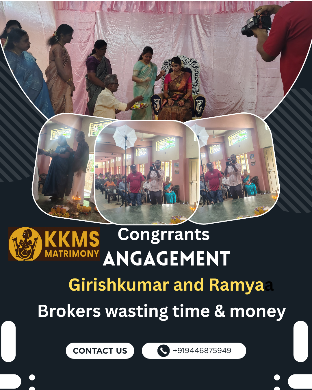 Congrats Girish kumar and Remya