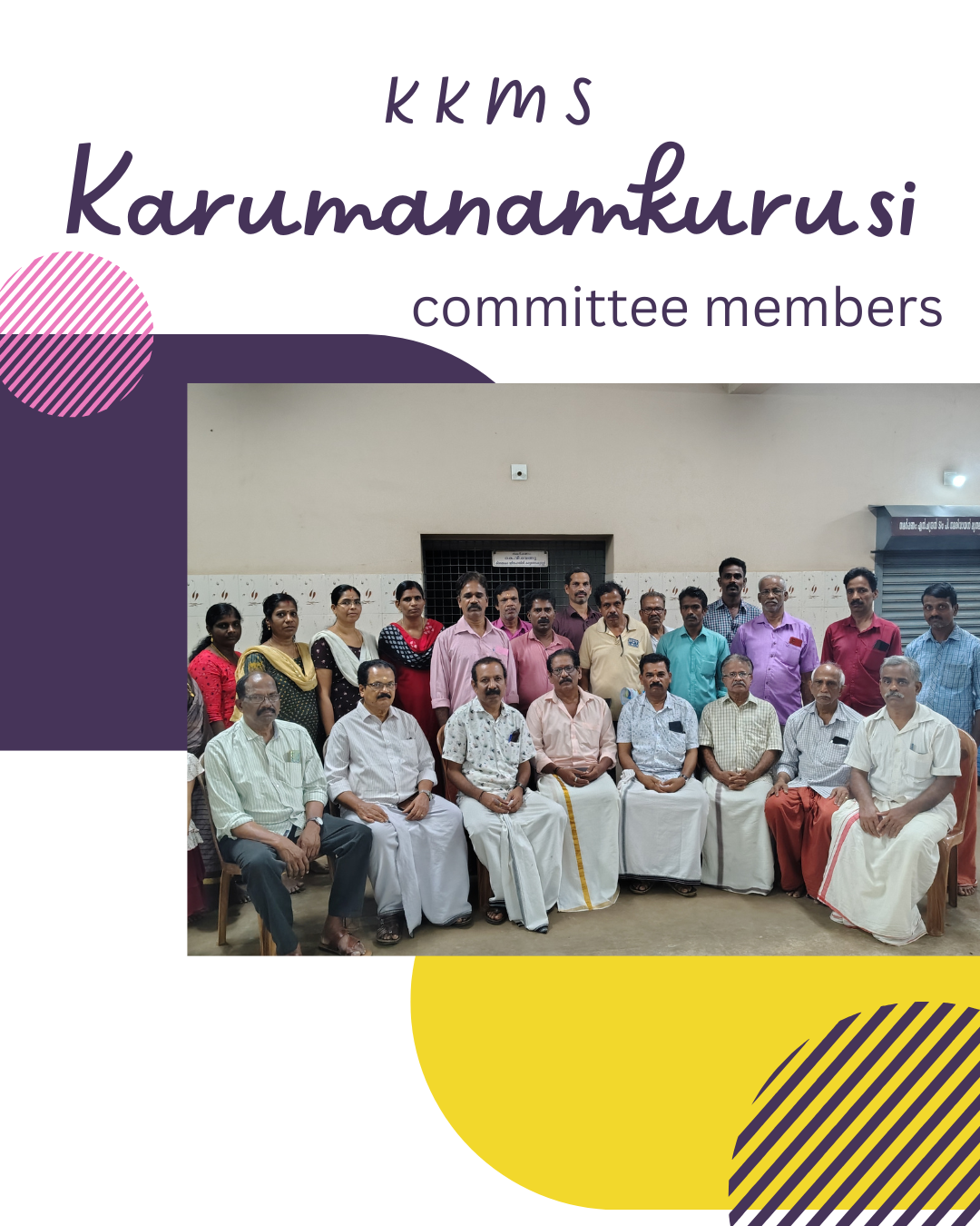KKMS KARUMANANMKURUSI WORKING COMMITTEE